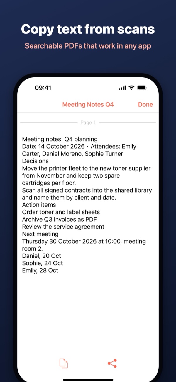 Scanner App: Scan, OCR & Print screenshots 3