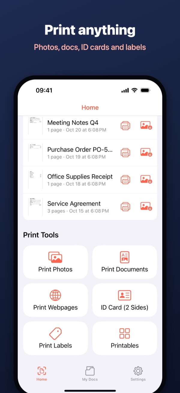 Scanner App: Scan, OCR & Print screenshots 4