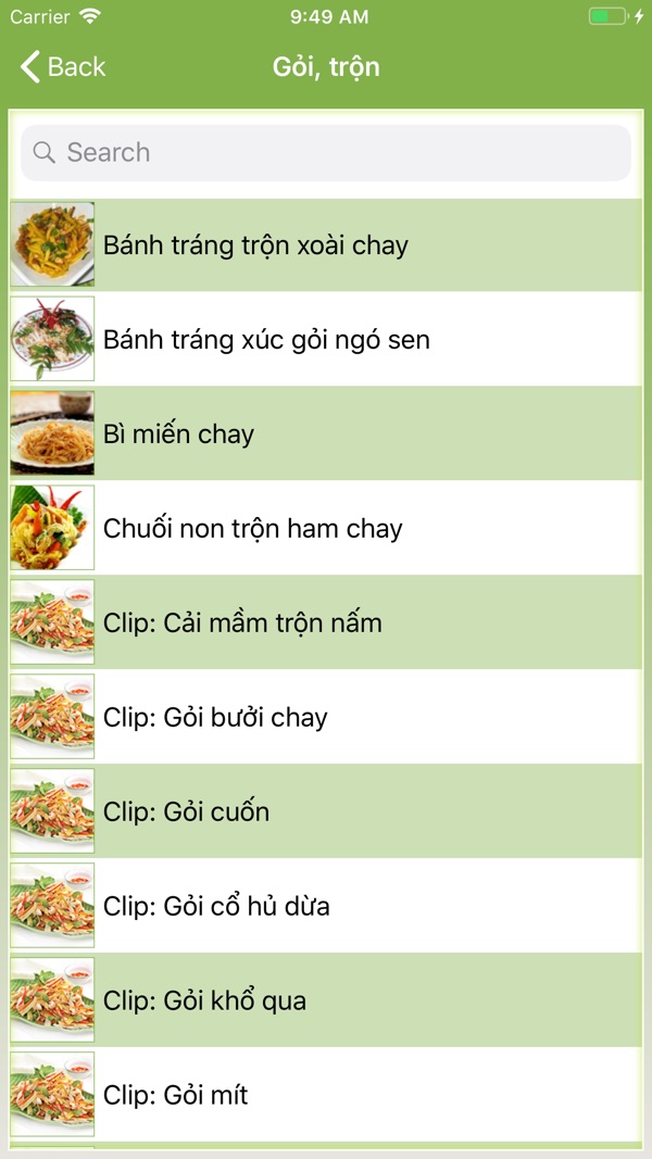 Món Chay screenshot 2