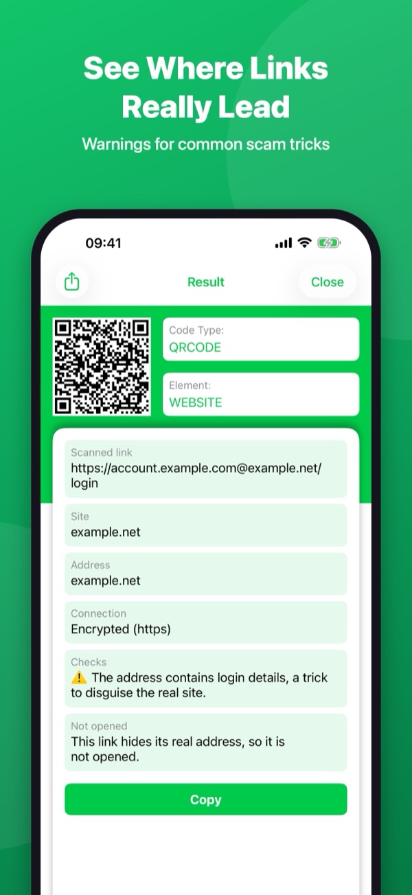 QR & Barcode Reader: Scanner screenshots 2