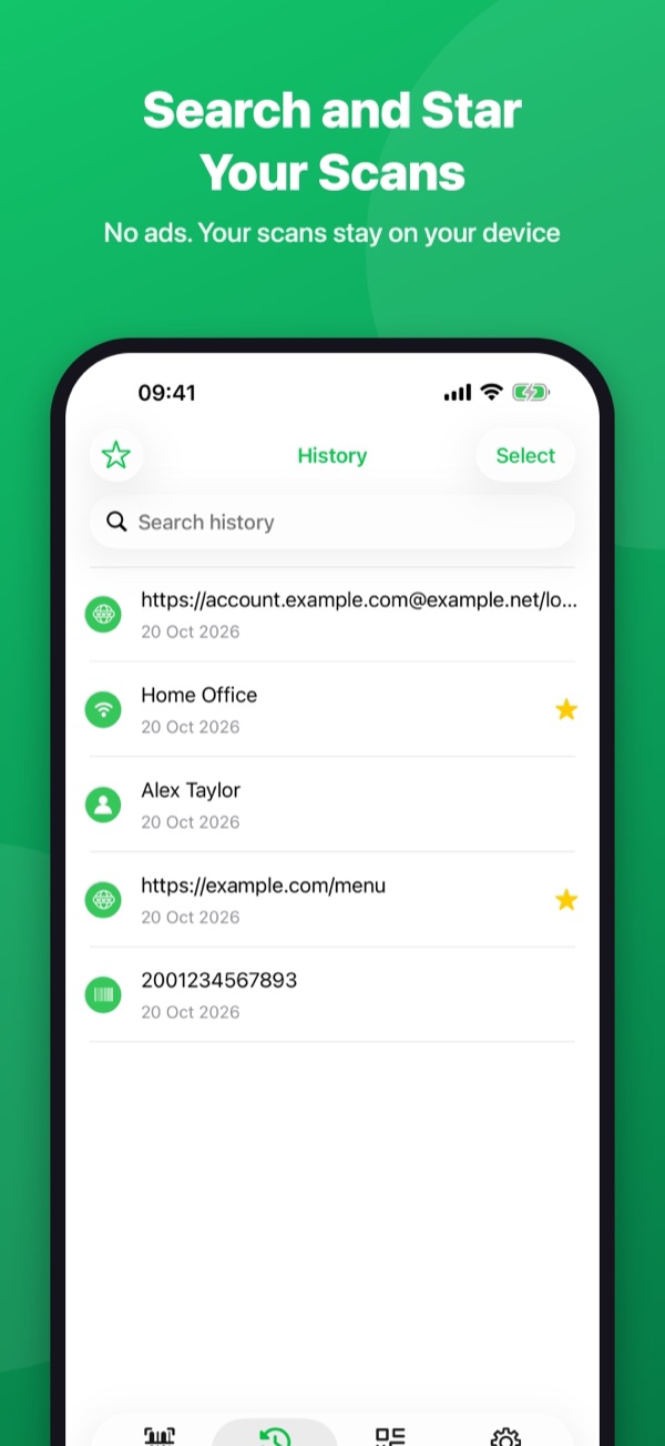 QR & Barcode Reader: Scanner screenshots 6