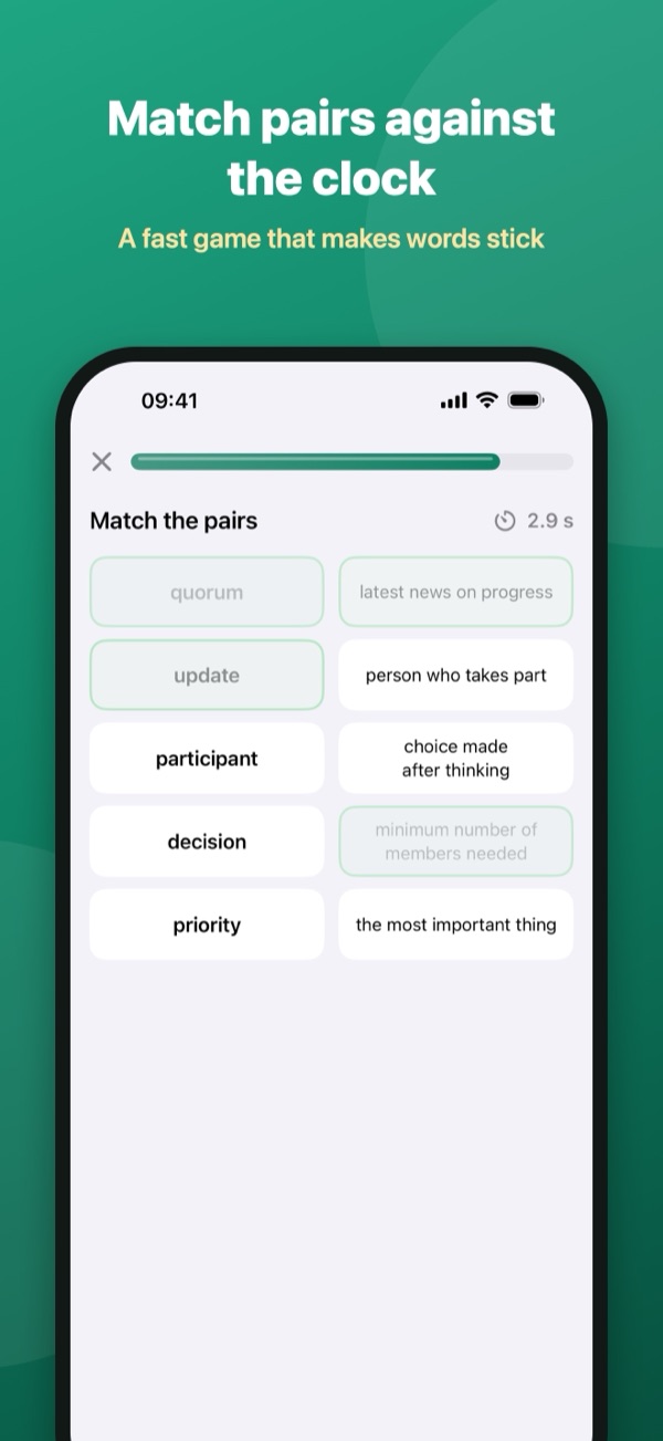 WordCatch: Business English screenshots 4