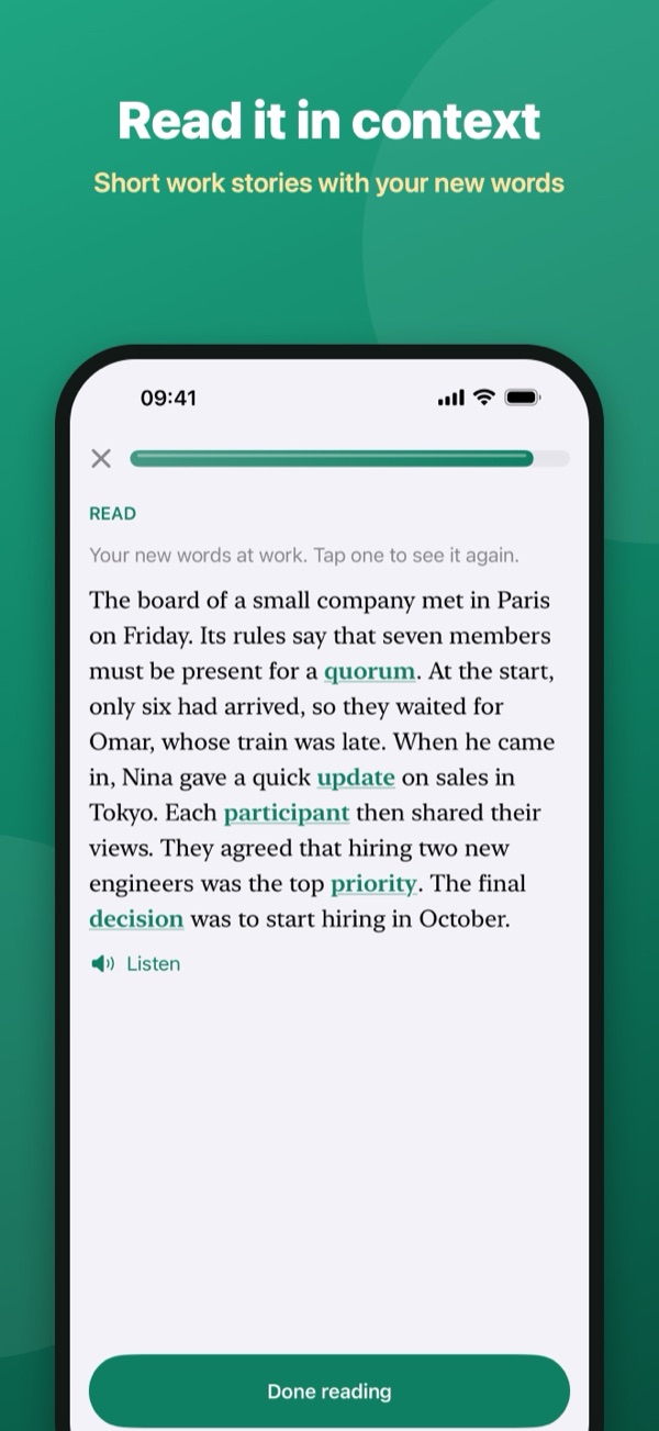 WordCatch: Business English screenshots 5