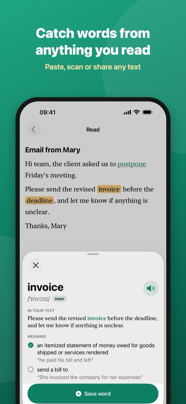 WordCatch: Business English screenshots 8