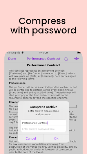 ZIP Extractor screenshot 2